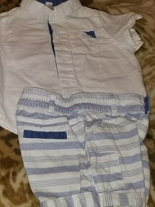 16 pc lot of 3-6 month baby boy clothes